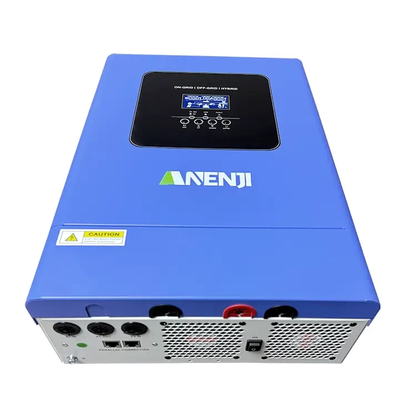 Гібридний інвертор сонячний Anenji 6200W 48V ANJ-6200KW-48PL (6200VA/6200W, Max CH 120A, AC 80) Wi-Fi ANJ-6200W-48PL-WIFI фото
