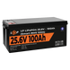 Акумулятор LP LiFePO4 24V (25,6V) - 100 Ah (2560Wh) (Smart BMS 100А) з BT пластик (20200) LP20200 фото 4