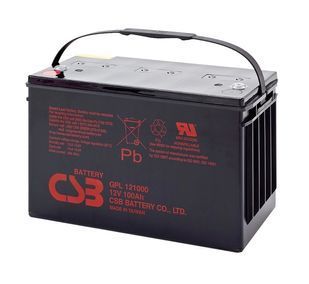 Акумуляторна батарея CSB GPL121000, 12V 100Ah (343х168х215 (220) Q1 / 20 (ТАЙВАНЬ) GPL121000 фото
