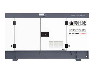Генератор дизельний Konner&Sohnen KS 33-3XM, 230/400В, 3 фази, 33кВА, електростартер, 739кг KS33-3XM фото