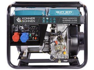 Генератор дизельний Konner&Sohnen KS 8100HDE-1/3 ATSR (EURO V), 230/400В, 5.5/6.0кВт, передстартовий підігрів, вихід ATS, 117кг KS8100HDE-1/3ATSR фото