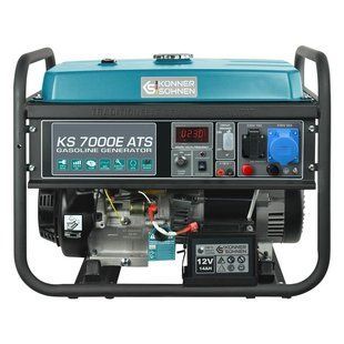 Генератор бензиновий Konner&Sohnen KS 7000E ATS, 230В, 5.5кВт, АВР(ATS), електростартер, 76.8кг KS7000EATS фото