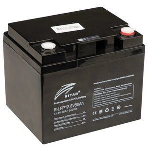 Ritar R-LFP12.8V50AH Акумуляторна батарея 99-00023433 фото