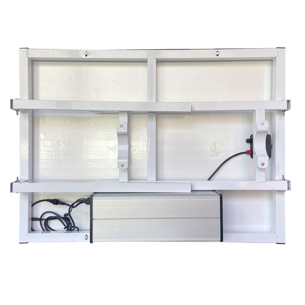 Сонячна панель для відеоспостереження з акумулятором GreenVision GV-005-100W-32Ah 24538 фото