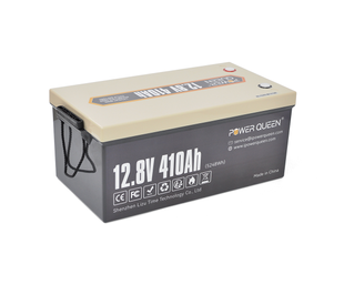 Акумуляторна батарея LiFePO4 Power Queen 12.8 V 410Ah, 5240Wh, BMS 250A, 522*240*218 мм P12V410-250-BASIC-16-A250 фото