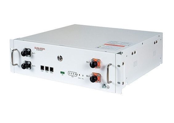 Акумуляторна батарея SUNWODA ATRIX-5 Lithium-Ion 51,2V 100Аh 5kWh,(100A / 100A) CAN 2.0 / RS485, 482x135x433mm, 45kg (без кабелiв) ATRIX-5 фото