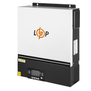 Гібридний сонячний інвертор (ДБЖ) LPW-HY-MAX-8000VA (8000Вт) 48V 80A MPPT 90-450V (19415) LP19415 фото