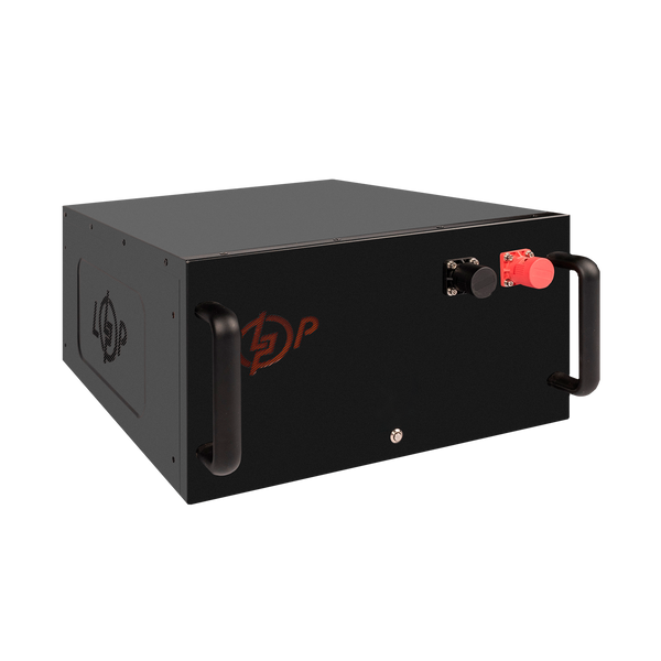 Акумулятор LP LiFePO4 51,2V - 100 Ah (5120Wh) (BMS 100A/50А) метал Smart BT (23536) LP23536 фото