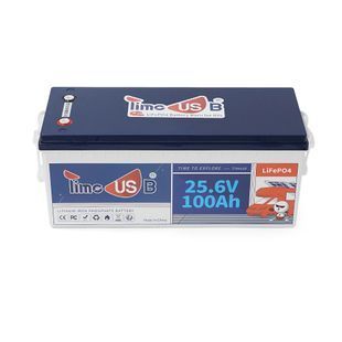 Акумуляторна батарея LiFePO4 Timeusb 25.6V 100Ah, 2560Wh, BMS 100A, 532*207*216мм T24V100-100-BASIC-8-A160 фото