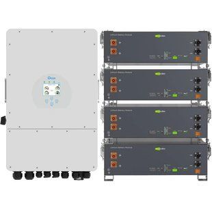 Система зберігання енергії DEYE SV-1DE12K1-LEC20K1-1 12kW 20.5kWh 4BAT LiFePO4 &ge;6000 циклів (SV-1DE12K1-LEC20K1-1) SV-1DE12K1-LEC20K1-1 фото
