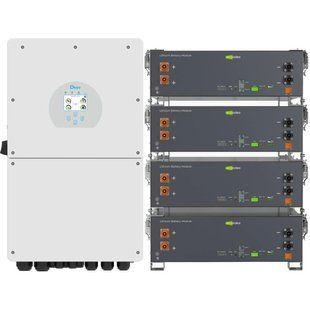 Система зберігання енергії DEYE SV-1DE16K1-LEC20K1-1 16kW 20.5kWh 4BAT LiFePO4 &ge;6000 циклів (SV-1DE16K1-LEC20K1-1) SV-1DE16K1-LEC20K1-1 фото
