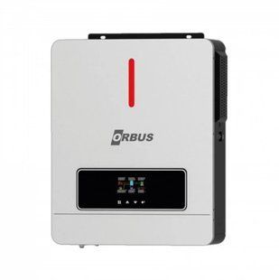 Гібридний інвертор ORBUS ORB-1.6KW, 2000 VA / 1600W, 12V. струм заряду 20-60А, MPPT 30~400 В, WIFI, 357*273*95мм, 4.6кг ORB-1.6KW фото