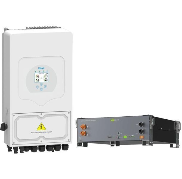 Система зберігання енергії DEYE SV-1DE6K2-LEC5K1-1 6kW 5.1kWh 1BAT LiFePO4 &ge;6000 циклів (SV-1DE6K2-LEC5K1-1) SV-1DE6K2-LEC5K1-1 фото
