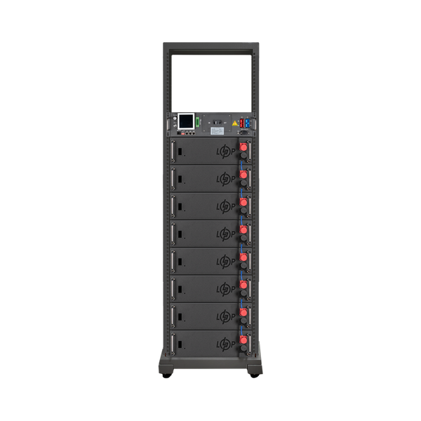 Акумулятор LP LiFePO4 Battery HVM 409,6V 100Ah (40960 Wh) BMS 125А AB Lrack black (38259) LP38259 фото