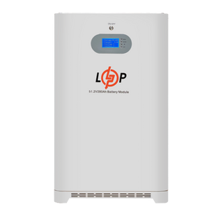 Акумулятор LP LiFePO4 51,2V - 280 Ah (14336 Wh) (Smart BMS 200A) с LCD AB RS485/CAN (31410) LP31410 фото