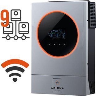 Гібридне ДБЖ 6000Вт , 48В + МППТ на 6 кВт, ISMPPT BFP DOU 6000(dual output)+wifi module, AXIOMA ene 68,09522 фото