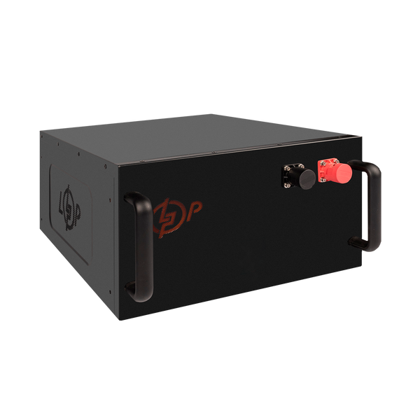 Акумулятор LP LiFePO4 51,2V - 160 Ah (8192Wh) (BMS 150A/75А) метал RM (24410) LP24410 фото