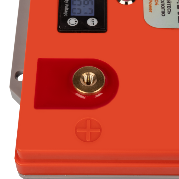 Акумулятор LP LiFePO4 25,6V - 160 Ah (4096Wh) (BMS 200A/100А) пластик LCD Smart BT (24409) LP24409 фото