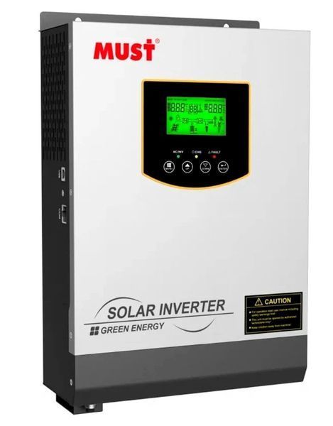 Гібридний інвертор MUST PV18-1012VMPK, 1000W, 12V, струм заряду 10 / 20A, 230V / 4.35A, MPPT (60А, 105 Vdc) PV18-1012VMPK фото
