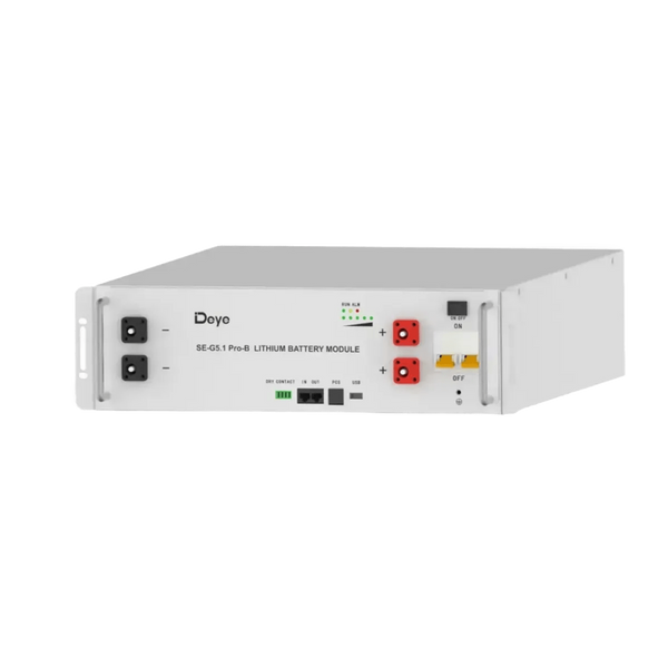 Комлпект інвертор (hybrid) Deye SUN-6K-SG05LP1-EU-AM2-P + Акумуляторна батарея Deye SE-G5.1 Pro-Bх2 SUN-6K-SG05LP1-EU-AM2-P+ SE-G5.1 Pro-Bх2 фото