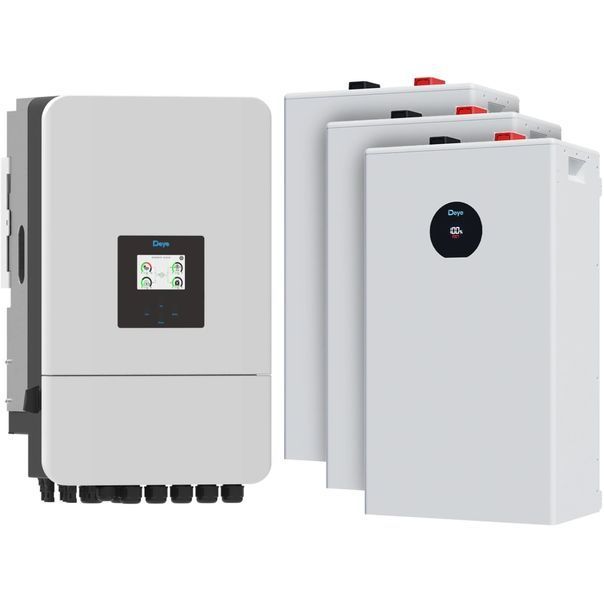 Система зберігання енергії DEYE SV-3DE20K1-LDE48K1-1 20kW 48.2kWh 3BAT LiFePO4 &ge;6000 циклів (SV-3DE20K1-LDE48K1-1) SV-3DE20K1-LDE48K1-1 фото