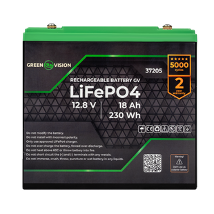 Акумулятор GV LiFePО4 12V (12,8V) - 18 Ah (230Wh) (37205) 126771 фото