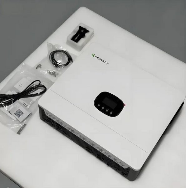 Гібридний сонячний інвертор (hybrid) Growatt SPE 8000 ES SPE 8000 ES фото