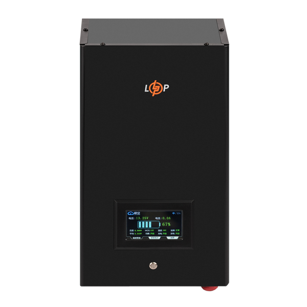 Акумулятор LP LiFePO4 12,8V - 280 Ah (3584Wh) (BMS 200A/200А) метал LCD Smart BT (30432) 126848 фото