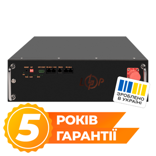 Акумулятор LP LiFePO4 51,2V - 100 Ah (5120Wh) (BMS JK 100A/50А) RM RS485/CAN BL (38129) LP38129 фото