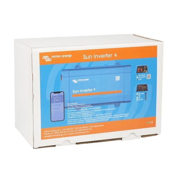 Victron&nbsp;Energy&nbsp;Sun&nbsp;Inverter&nbsp;12/250-15 автономний однофазний чиста синусоїда Інвертор 99-00010933 фото