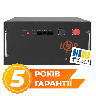 Акумулятор LP LiFePO4 51,2V - 230 Ah (11776Wh) (BMS JK 200A/100A) RM RS485/CAN BL (38128) LP38128 фото