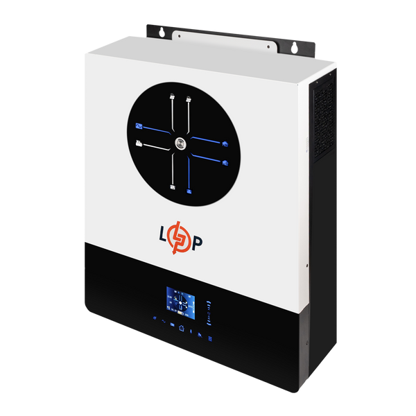 Гібридний сонячний інвертор (ДБЖ) LPW-MAXII-ULTRA 11000VA (11000Вт) 48V 150A MPPT 90-450V ON-OFF GRID (30593) LP30593 фото